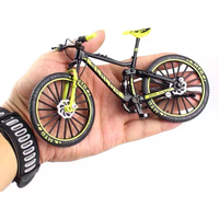 AliExpress Muwanzhi 1:10 Mini Finger Mountain Alloy Bicycle Diecast Model Metal Bike Racing Toy Bend Road Simulation Collection Toys for Childrens