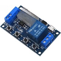 AliExpress HZWDONE DC 6-30V Timer Relay Programmable Delay Relay Module Cycle Timer with LED Display 6V 9V 12V 24V Micro USB Smart Home Controller