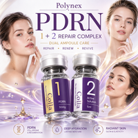 PDRN Korean Skin Care 2 in 1 NAD+ Serum Hydration smoothing Collagen Vita Fcial Care Hair Roots Care Essence SANENDI