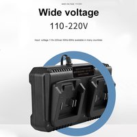 1/2 Slot Power Tool Accessories Parts For Makita 18V Lithium Battery BL1415 BL1815 BL1830 BL1850 21V Li-ion Battery Single/Doubl