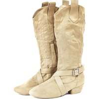 Jouncing Prescott Suede Sole Western Style Line Dancing West Coast Swing Dance Boots