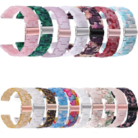 20mmTransparent Resin Strap Watch Band For Garmin Venu Sq Vivoactive 3/Vivomove HR/Forerunner 645 245 Smartwatch Bracelet Correa