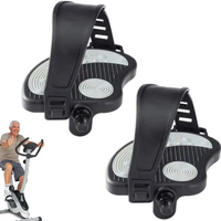 AliExpress Exercise Bike Pedals Non-Slip Bike Pedals For Exercise Exercise Bike Pedals With Straps 1/2 For Spin Cycling Bike Indoor