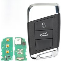 SilKY Keyless Go Remote Car Key 3 Buttons 434MHz MQB 48 Chip FOB For VW Volkswagen Passat B8Superb A7 Magotan MQB48 2015-2019