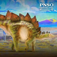 PNSO Prehistoric Dinosaur Models:14 Bieber The Stegosaurus