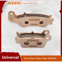 Motorcycle Accessories Front & Rear Brake Pads Copper Sintered For YAMAHA KAWASAKI SUZUKI YZF WRF KXF KLX RMZ 125 250 450 Bikes