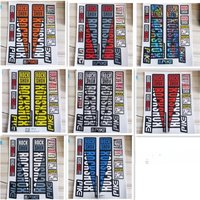 AliExpress NONE Front fork sticker mountain bike bicycle front shock absorber color change waterproof sticker Pike decals for Sram