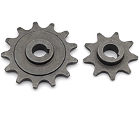 AliExpress NONE 9/13 Teeth Electric Vehicle Type 410 Bike Chain Wheel Pinion Gear Motor Sprocket Carbon Steel Gear for Ordinary Bicycle Parts