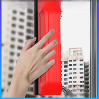 Household Double Layer Glass Cleaner Window Cleaner Double-sided Magnetic Glass Cleaning Tool For High-rise Buildings 20-30MM