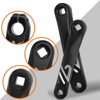 AliExpress BUCKLOS Bike Crank Arm Square/Diamond/Spline Hole Cranks Aluminum Alloy E-Bike Crank 152mm 170mm 175mm Bicycle Crankset Parts