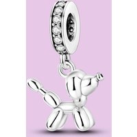 Pendant Charm Bead 925 Sterling Silver Cute Puppy Pendant Beads Fit Original Bracelet for Jewelry Making Valentine's Day gift
