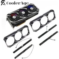 For ASUS GeForce RTX 3060Ti 3070 3070Ti 3080 3080Ti 3090 RX 6700XT 6750XT 6800 ROG STRIX Graphics Card Shell and RGB Light