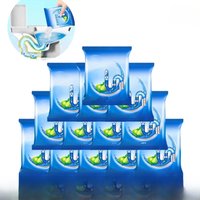 10bags Powerful Kitchen Pipe Dredging Agent Strong Drain Cleaners Dredging Agent Kitchen Water Piping Sewer Toilet Cleaning Tool