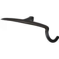 AliExpress NONE Gravel Handlebar Carbon Fiber Exotropism Handlebar Integrated Bicycle Carbon Road Bike Handle Bar 28.6 x 400/420/440mm