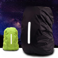 AliExpress Reflective Waterproof Backpack Rain Cover Outdoor Sport Night Cycling Safety Light Rain Cover Case Bag Outdoor Camping Hiking