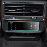 Tempered Glass protective film For Audi Q8 SQ8 A7 S7 2020 2021 Car Rear Seat Control Screen Protector