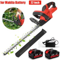 OWJHE 1500RPM Bürstenloser Elektrischer Heckenschneider Effizientes 22-Zoll Kabelloses Garten-Strauchschneidewerkzeug für Makita 21V Akku
