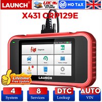 LAUNCH X431 CRP129E OBD2 Scanner Engine ABS SRS AT Car Auto Code Reader 8 RESET SAS,BRAKE,OIL,INJEC,TPMS,BMS,ETS,DPF code Reader