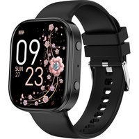 Men Smart Watch 1.88 Inch HD TFT Large Screen Bluetooth Dial Answer Call IP68 Waterproof Fitness Tracker 24H Sleep Health Monitor DIY Custom Watch Faces Multi Sports Modes Ultra Long Standby
