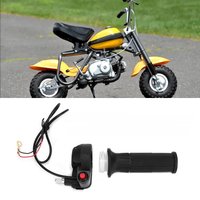 AliExpress NONE Accelerator Handle Grips Handlebar Grip Throttle Throttle Grips with Stop Switch Fit for 47cc 49cc Mini Moto Dirt Bike Handlebar