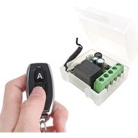 433 Mhz Remote Control Remote Control Switch AC 220V 1CH RF Relay Receiver Learning Code RF Transmitter