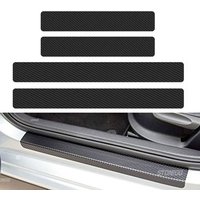 STONEGO 3D Carbon Faser Auto Aufkleber DIY Paste Schutz Streifen Tür Sill Seite Spiegel Anti Scratch Band Wasserdichte Schutz Film