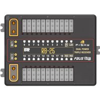 Système de sécurité de vol FrSky RB25 avec support d'indication LED externe pour un équipement d'aviation sûr