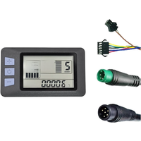 AliExpress P3H Electric Bike Meter Display Panel Meter Display 24V 36V 48V 60V For Electric Scooter (6PIN)