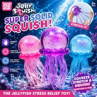 Needoh Jellyfish Cube Squish Toy Trending Soft Jelly Squeeze Stress Relief Fidget Toy Sensory for Kids Adults Octopus Fidget