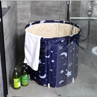 PVC Foldable Bath Tub for Adults Portable Bathing Tub Home Sitting Bath Tub Full Body Bath Tub Ice Bath