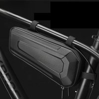 AliExpress ROCKBROS Hard Shell Bicycle Bag MTB Road Bike Bag Carbon Pattern Waterproof Top Tube Bag Cycling Saddle Bag 1.5L High Capacity