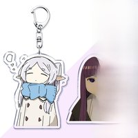 Popular Anime Frieren Beyond Journeys End Keychains for Accessories Bag Himmel Heiter Girl Keyrings Jewelry Fans Friends Gifts