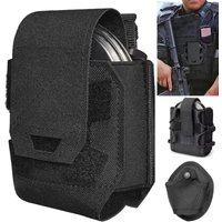 Shackles Holder tactical handcuffs Handcuffs Molle Pouch Shackles Case Universal Holster Quick Release Standard Cuffs for Vest