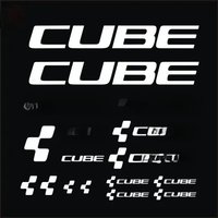 AliExpress NONE 20cm for CUBE Bicycle Frame Stickers Cycling DIY Decoration Racing Cycling Sunscreen and Waterproof Car Accessories Sticker PVC