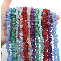 AliExpress NONE Natural Chips Stone Beads Color Irregular Gravel Crystal Jade Gemstone Beads for DIY Jewelry Bracelet Necklace Making Supplies