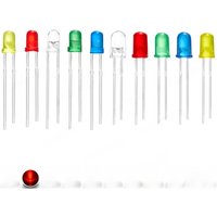 100Pcs 3mm 5mm Led Diode Flashing White Red Green Blue Yellow RGB Fast Slow Flash Diffused Clear Color Changing Light Emitting