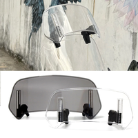 For YAMAHA TMAX TMAX 500 TMAX 530 TMAX560 Universal Motorcycle Windshield Extension Adjustable Spoiler Deflector Accessories