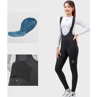 AliExpress INBIKE Winter Women's Cycling Bib Pants Windproof Warm Fleece Bicycle Pants Clothing Road Bike Trousers Reflective with Pockets