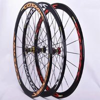 AliExpress RUJIXU 6 Pawls 700c road bike wheelset carbon fiber hub straight wheel V/C brakes disc brake rim Wheels Cosmic super loud wheelset