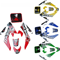AliExpress NONE Motorcycle Decal Sticker Red Blue Yellow Green Racing Motorcycle Kohis Sticker Crf50 Sticker for CRF 50cc Pit Dirt Bike Decal
