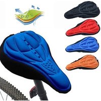 AliExpress Soft 3D Padded Cycling Bicycle MTB Bike Saddle Seat Cover Cushion Sponge Foam Comfortable Saddles Mat Bicycle Accessory