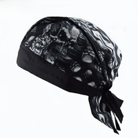 AliExpress Summer Quick-Dry Motorcycle Pirate Hat Retro Road Motorbike Cafe Racer Cap Sport Bike Cycling Beanie Riding Head Scarf Men Women