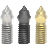 1/2/3pcs For ELEGOO Neptune 4 Nozzle Hardened/Stainless Steel/Brass 0.2,0.4,0.6,0.8mm High-Speed Nozzle For Elegoo Neptune 4 pro