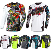 AliExpress Eoyfox Men's Long Sleeve Motocross Cycling Jersey Eoy Downhill Mountain Bike MTB Shirts Offroad DH Motorcycle Enduro Clothing