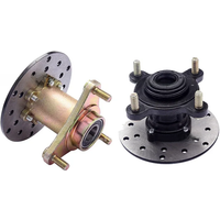 AliExpress Front 15MM 4*M8 Stud Brake Wheel Hub & pad For 50cc 110cc ATV 6 7 8 Inch Rim Tire Go Kart Buggy Karting UTV Quad Bike Part