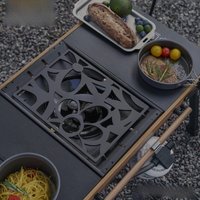 Pandatour 8000W IGT Outdoor 1-unit Table Stove Windproof Multifunctional Removable IGT Flatburner High Power IGT Camping Stove
