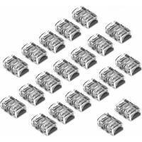 LED Strip Connector Solderless 6 5 4 3 2pin LED Pin Wire Terminal Connectors For WS2812B SMD 5050 12V LED Strip