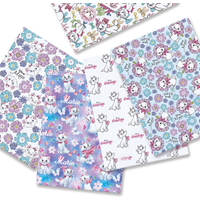Disney Marie Cat 50*145cm Polyester Cotton 100%Cotton Fabric Sewing Quilting Fabric Needlework Material DIY Handmade baby dress