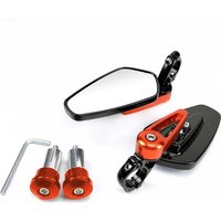 AliExpress EAFC Universal Motorcycle 22mm Bar End Side Rearview Mirror 2Pcs Aluminum 7/8