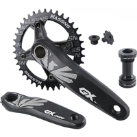 AliExpress HASSNS Crankset Mountain Bike Connecting Rods Mtb Cranks Arms For Bicycle Integrated Candle Pe 1 Crown 12 Speed 32/34/36/38T